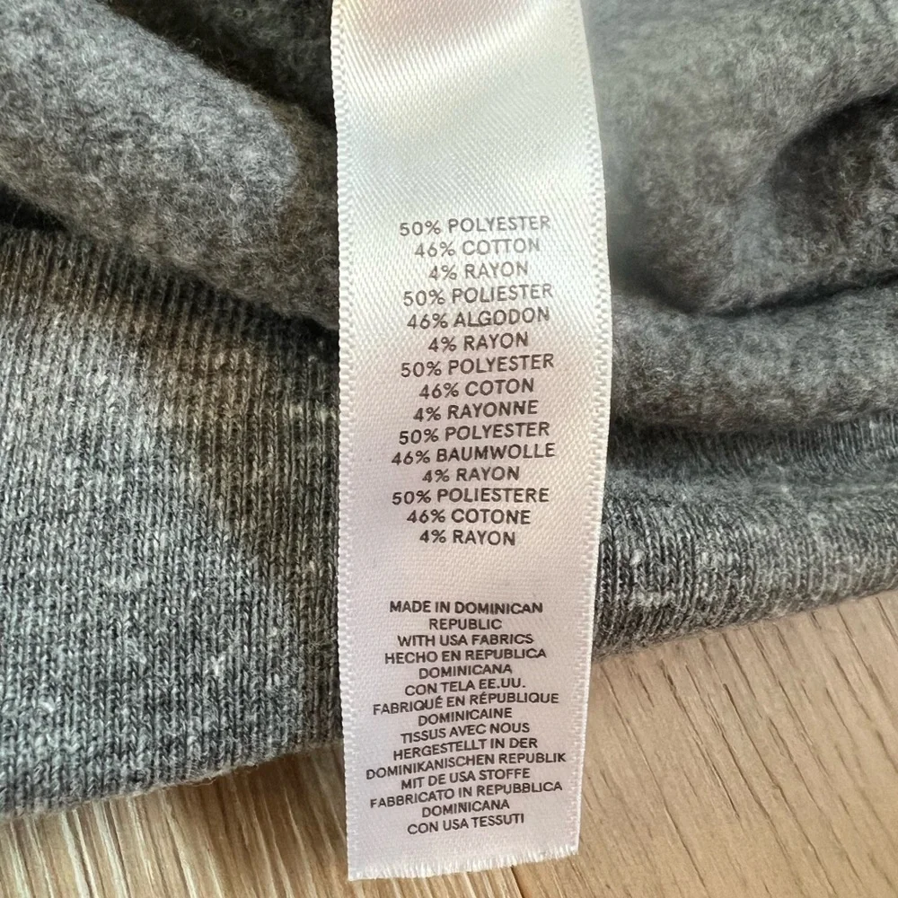 Glossier gray crewneck